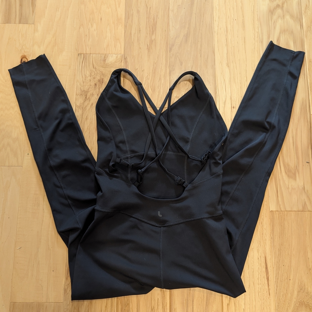 Lole Women's Black Strappy Bodysuit